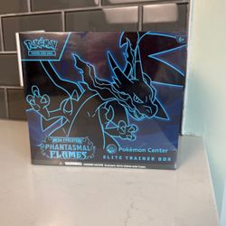 Pokemon TCG Phantasmal Flames Pokemon Center Exclusive ETB