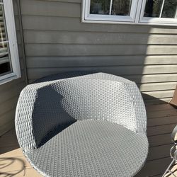 Grey Comfortable Outdoor Chair