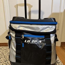 Arctic Zone Wheeled Cooler with Cart