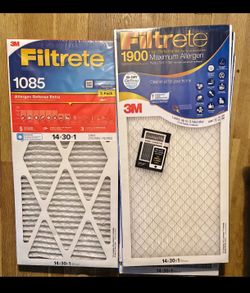 14x30x1. Brand New Filtrete  Premium Allergen, Bacteria & Virus Air Filters
$15 each