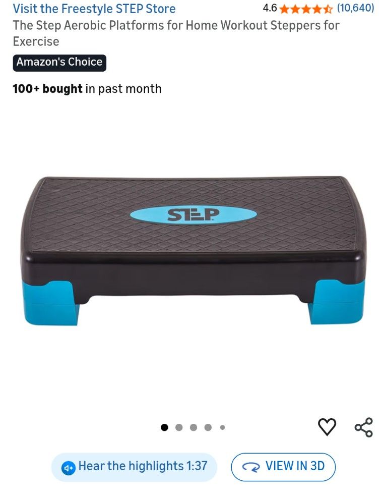 The Step Aerobic Platforms for Home Workout Steppers for Exercise