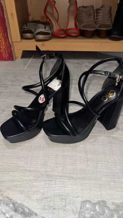 GBG platforms, black,size 5.5