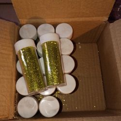 Brand New 16 Glitters Gold