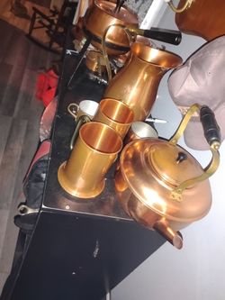 Solid copper dishes
