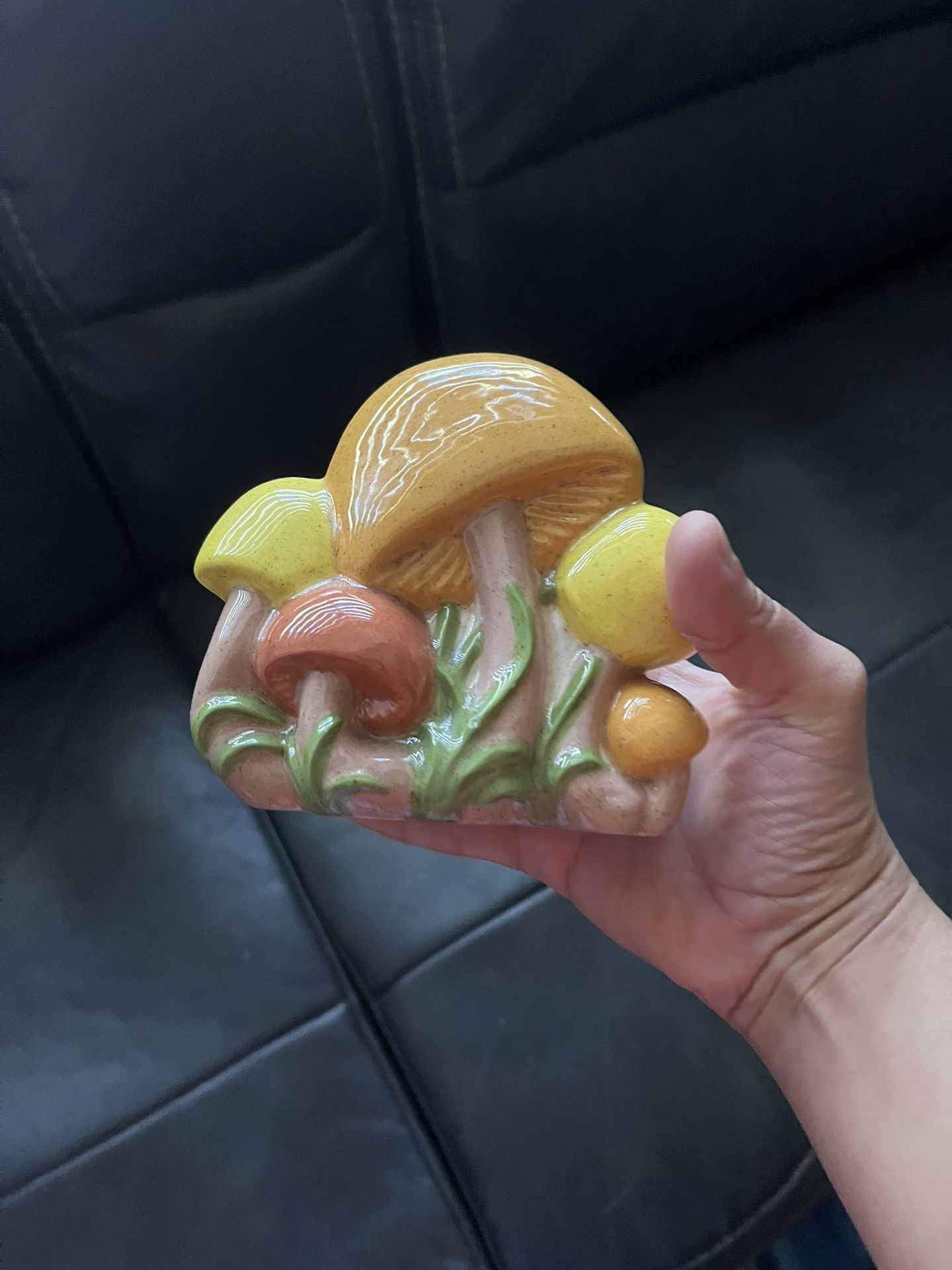 Vintage Mushroom Napkin Holder