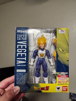 Sh figuarts super saiyan vegeta premium color edition.