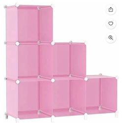 Pink Storage Organizer 