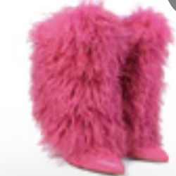 Women's Pointed Toe Block Heel Boots 