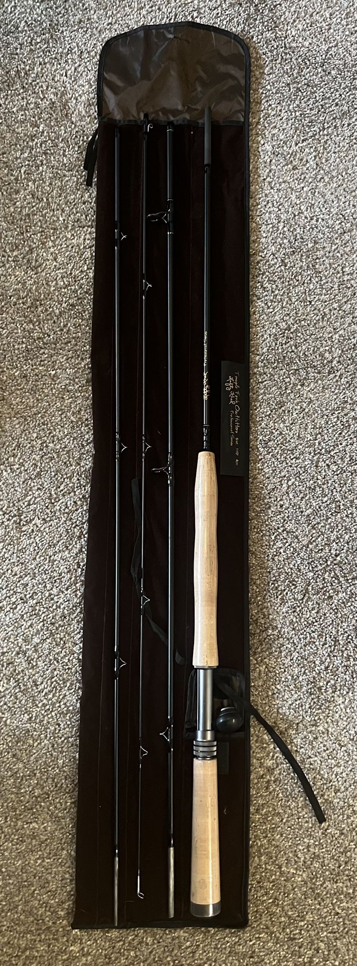 TFO Temple Fork Outfitters Lefty Kreh Professional Series 5wt 11ft 4pc Spey Switch Rod