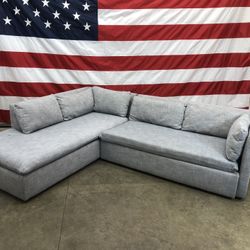 Free Delivery - West Elm Sectional Couch 