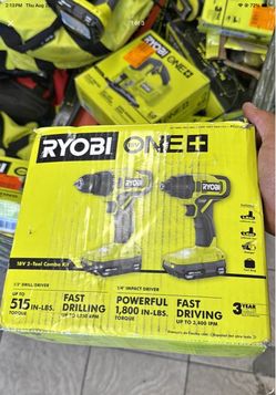 Ryobi 18v 2-tool