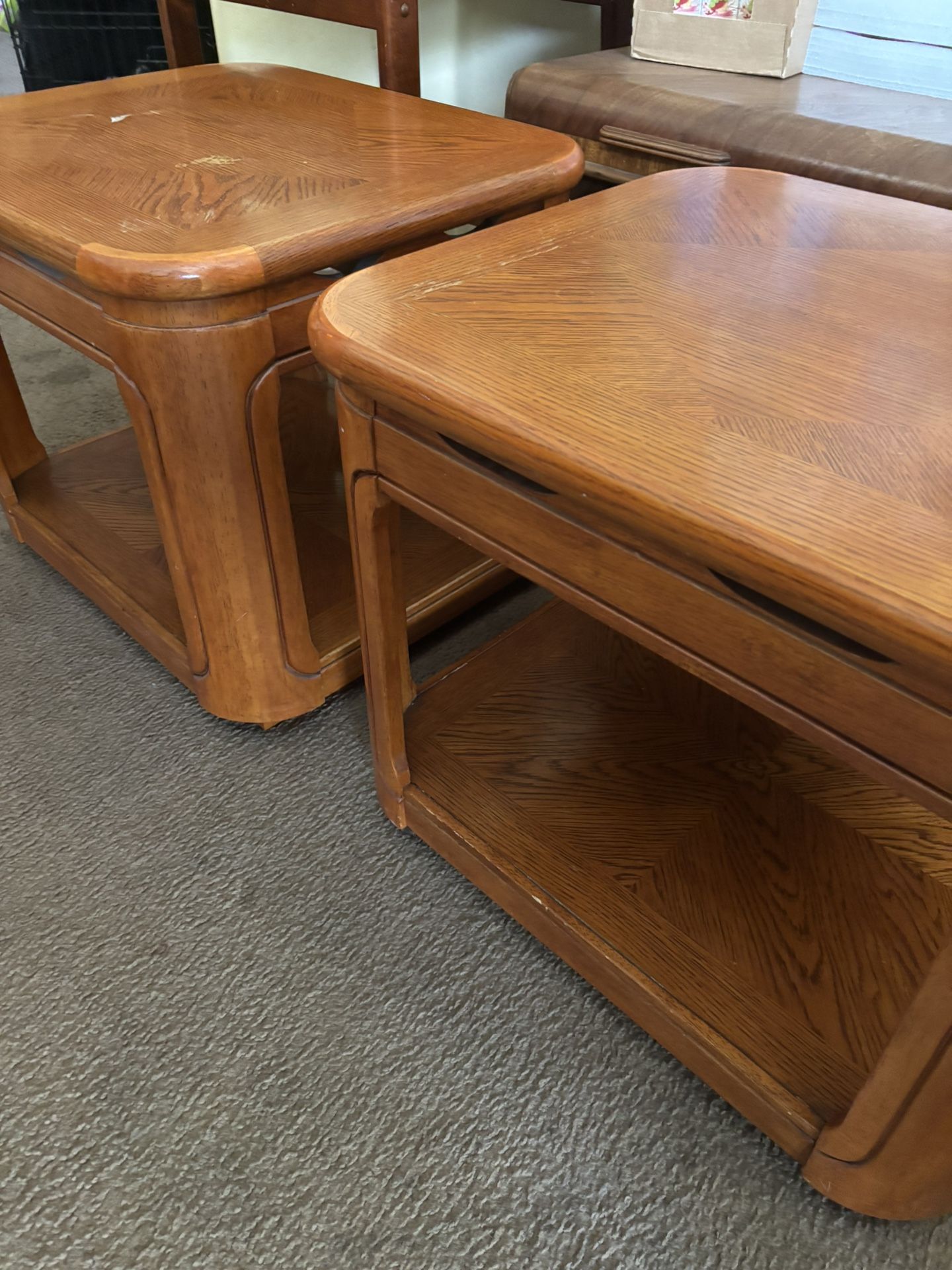 Wood End Tables