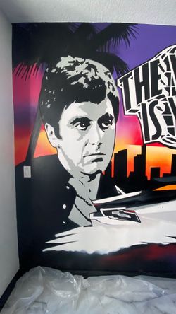 Amiri decor wall art supreme
