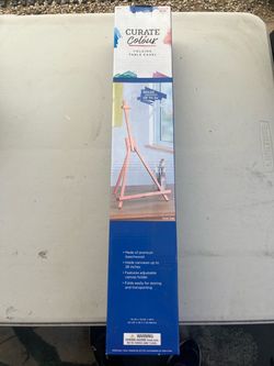Curate Colour Folding Table Easel – Beechwood