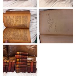 Rare Charles dickens 15 book set from the 1800’s.