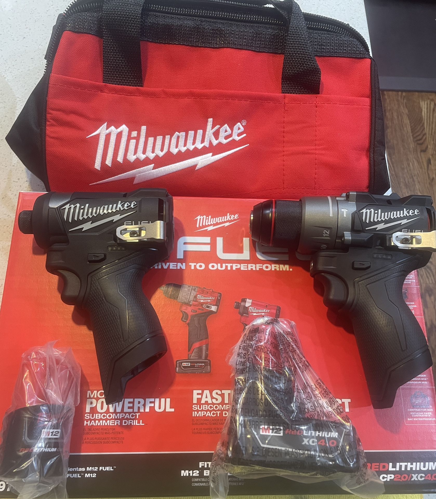 Milwaukee Fuel Black M12 Combo. ***NOT NEGOTIABLE***