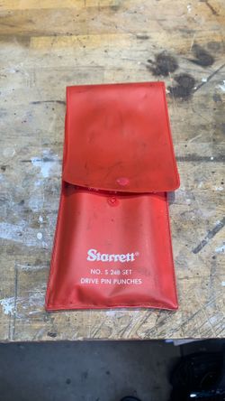 Starrett Drive Pin Punches