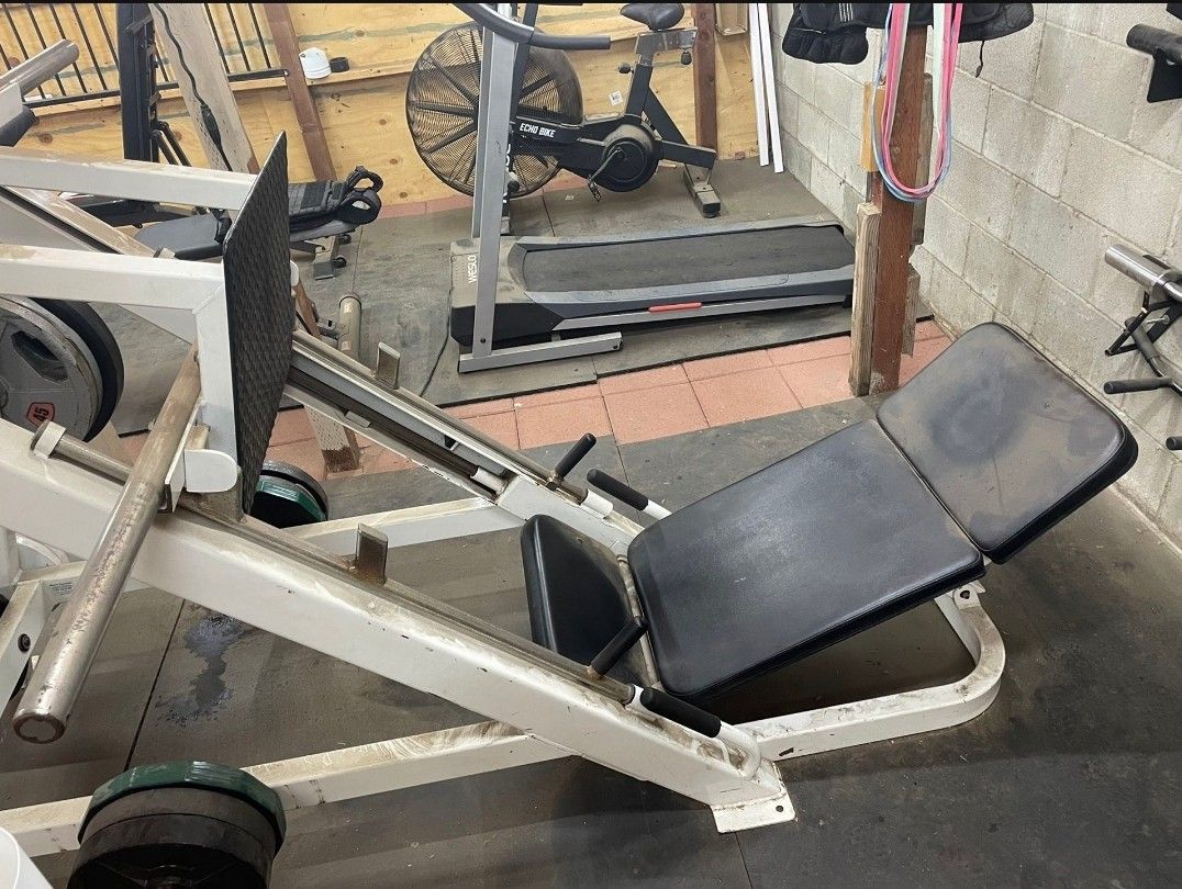 Maxicam Leg Press Exercise Gym Fitness Workout Plate Loaded Weight Machine