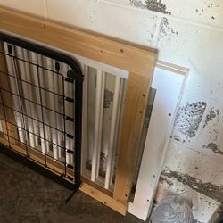 Baby Bed Frame With Parts