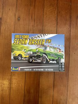 Revell 1957 Ford Sedan Gasser Model Car Kit