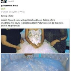 Quinceañera dress... taking offers!