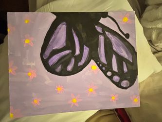 Butterfly painting