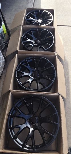 20 X9 In Srt Wheels Hellcat Wheels Set