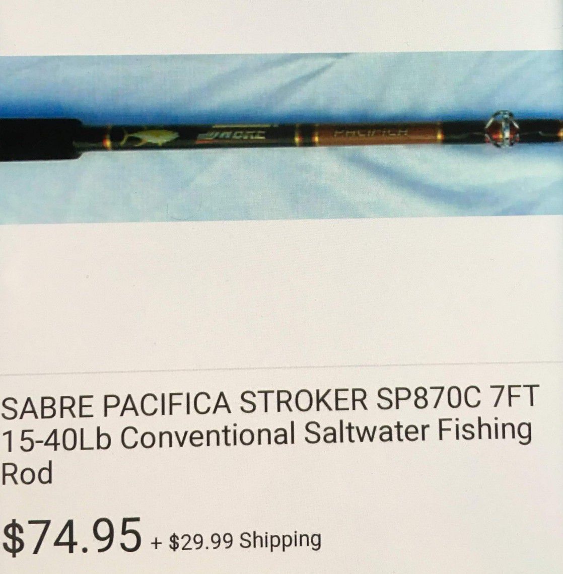 Sabre Pacifica Stroker SP870C 7FT for Sale in Camarillo, CA - OfferUp