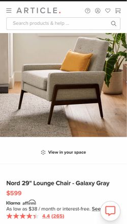 Article MCM Armchairs .. can deliver
