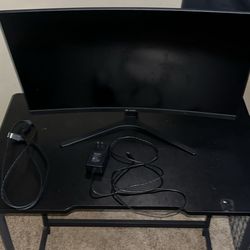 CRUA 27" 165Hz/180Hz Curved Gaming Monitor - FHD 1080P,FreeSync,1800R Frameless Computer Monitor, 1ms GTG, DP&HDMI Port, Black