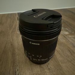 Canon EF-S 10-18mm f/4.5-5.6 IS STM Lens