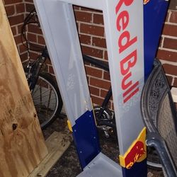 Red Bull Cooler Display Without Cooler 