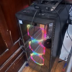 Gaming PC And Monitor
