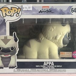 Avatar The Last Airbender Flocked Appa Funko Pop BoxLunch Exclusive