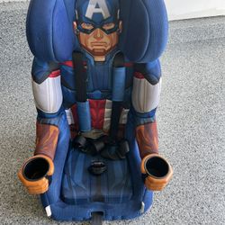 KidsEmbrace 2-in-1 Forward-Facing Harness Booster Seat, Marvel Captain America