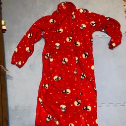 Robe: Full Length Snowman Robe 