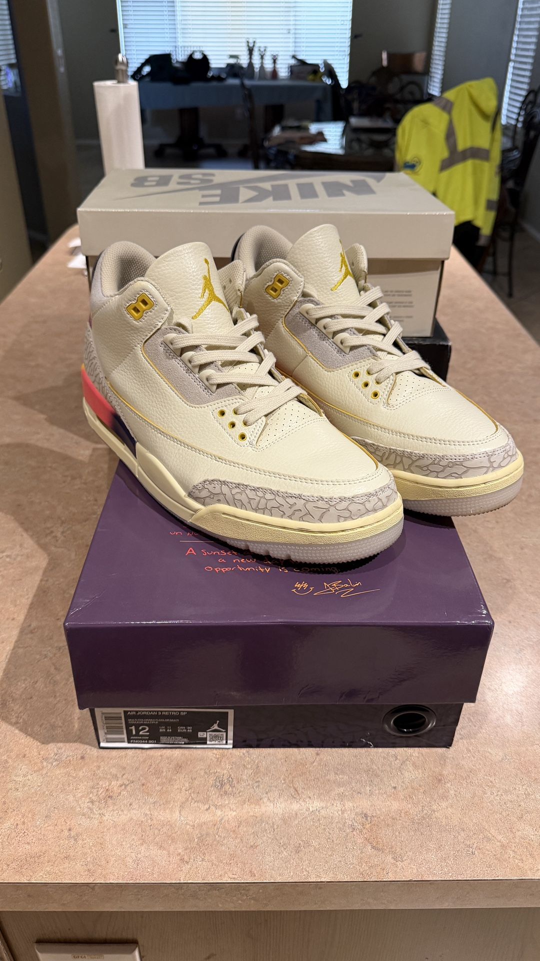 Jordan 3 J Balvin Size 12