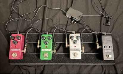Guitar pedalboard