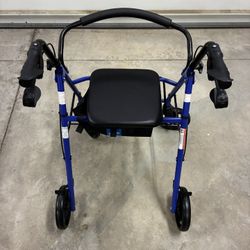 Walker with Wheels/Seat