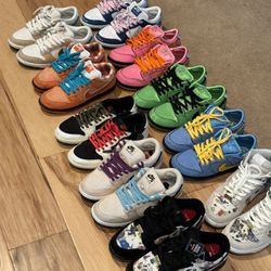SB Dunks, Travis Scott Olive, Powerpuff SB’s, Orange Lobster Special Box