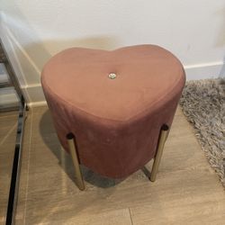 Heart Shaped Mini Stool