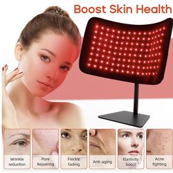 Red Light Therapy for Body and Face, Red Light Therapy Mat, 3 in 1 Mat/Belt/Stand Removable