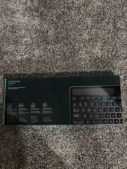 Logitech K750 wireless solar keyboard