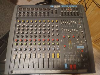 Soundcraft Spirit Power Station Powered Mixer
