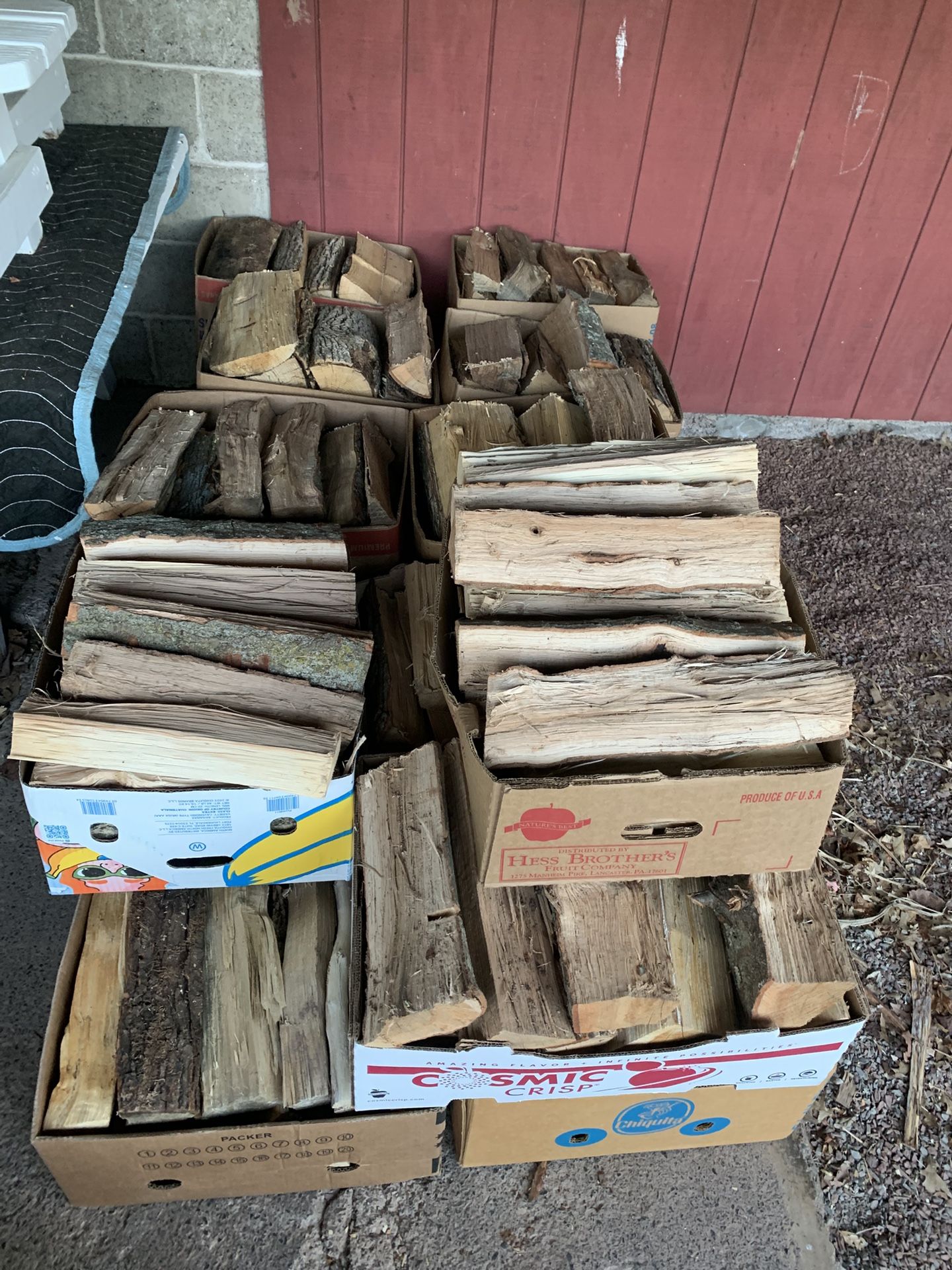 Boxed Firewood Bundles (LAST BATCH!)