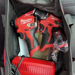 M12 12-Volt Lithium-Ion Brushless Cordless Subcompact Drill and Impact Driver Combo Kit w/2 Batteries and Bag (2-Tool)