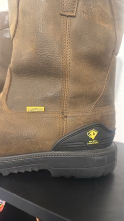Bison Herman steel toe boots
