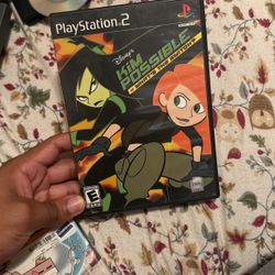 Kim Possible PS2 Case No Game