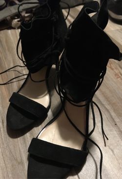 Black heels