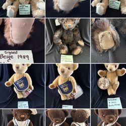 Artist Bears/ Nisbet Bears/Merrythought/ Vintage
